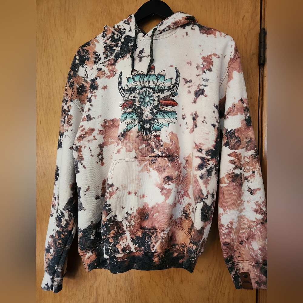 Cow boho sweatshirt